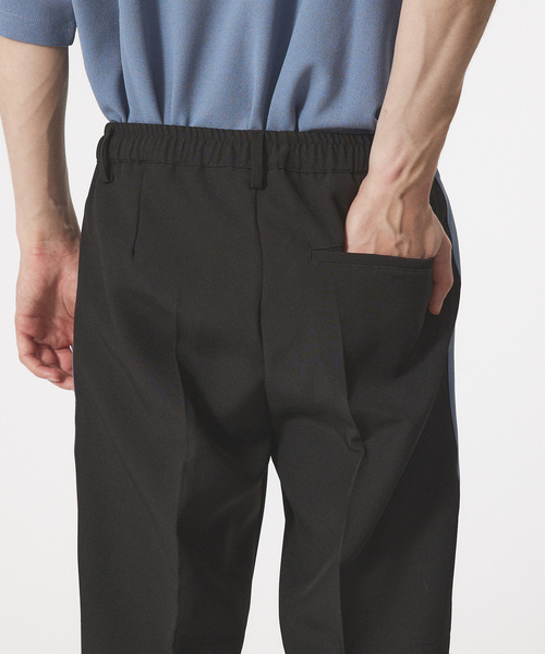 AH ABAHOUSE（エーエイチアバハウス）の「【AH ABAHOUSE】サイドライン レトロ配色 イージー スラックス（その他パンツ・メンズ・ブラック/グリーン/グレイッシュベージュ/ピンクベージュ・46/48）」の8枚目の写真