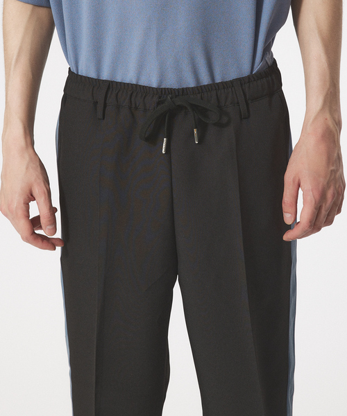 AH ABAHOUSE（エーエイチアバハウス）の「【AH ABAHOUSE】サイドライン レトロ配色 イージー スラックス（その他パンツ・メンズ・ブラック/グリーン/グレイッシュベージュ/ピンクベージュ・46/48）」の9枚目の写真