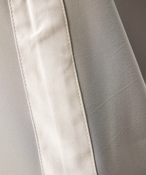 AH ABAHOUSE（エーエイチアバハウス）の「【AH ABAHOUSE】サイドライン レトロ配色 イージー スラックス（その他パンツ・メンズ・ブラック/グリーン/グレイッシュベージュ/ピンクベージュ・46/48）」の16枚目の写真