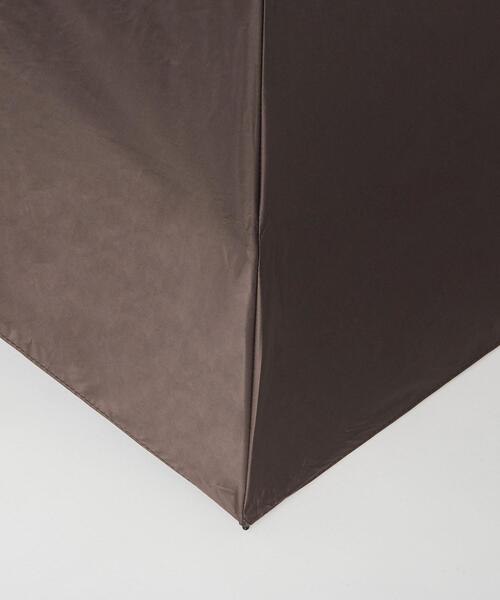 BEAUTY&YOUTH UNITED ARROWS(ビューティーアンドユースユナイテッドアローズ)の「UV プロテクション アンブレラ -晴雨兼用-(折りたたみ傘・レディース・ナチュラル/ダークブラウン/ライム・FREE)」の5枚目の写真