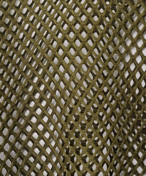 3.3 Field Trip (3.3フィールドトリップ)の「【再販】「3.3 Field Trip/メッシュTOP」 / メッシュニット / 透かし編み / ショルダースリット / 肩あき 2905141(Tシャツ/カットソー・レディース・カーキ/ブラック/アイボリー/パープル・FREE)」の19枚目の写真