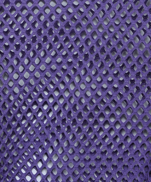 3.3 Field Trip (3.3フィールドトリップ)の「【再販】「3.3 Field Trip/メッシュTOP」 / メッシュニット / 透かし編み / ショルダースリット / 肩あき 2905141(Tシャツ/カットソー・レディース・カーキ/ブラック/アイボリー/パープル・FREE)」の5枚目の写真