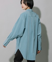 Munich | パウダリーヴィンテージローンロングシャツ(ワンピース)