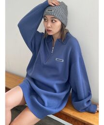 EMODA | ハーフジップオーバーミニワンピース(ワンピース)