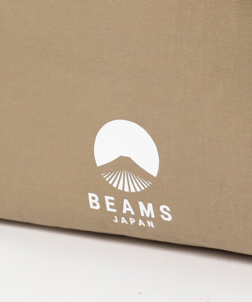 BEAMS JAPAN（ビームス　ジャパン）の「BEAMS JAPAN / ロゴ 巾着 ショルダー バッグ（ショルダーバッグ・メンズ・ブラック/ベージュ/オレンジ・ONE SIZE）」の9枚目の写真