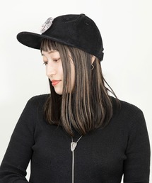 CA4LA カシラ GAO CAP 黒 コーデュロイ CA4LA カシラ GAO CAP 黒 コーデュロイ CA4LA キャップ 帽子 GAO