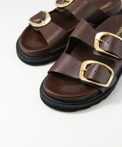 CAMINANDO（カミナンド）の「ダブルバックルサンダル（サンダル）」 - WEAR
