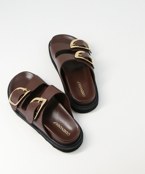 CAMINANDO（カミナンド）の「ダブルバックルサンダル（サンダル）」 - WEAR