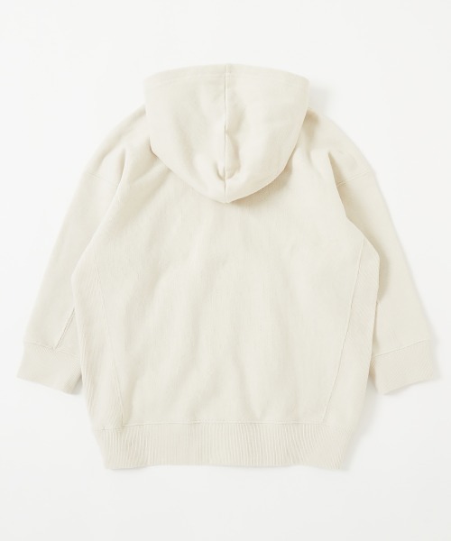 devirock（デビロック）の「綿100% 無地 ゆったりスウェットプルパーカー（パーカー・キッズ・アイボリー/グレー系/パープル系3/レッド系1/チャコール・110cm/130cm/160cm/150cm/140cm/100cm/120cm）」の12枚目の写真