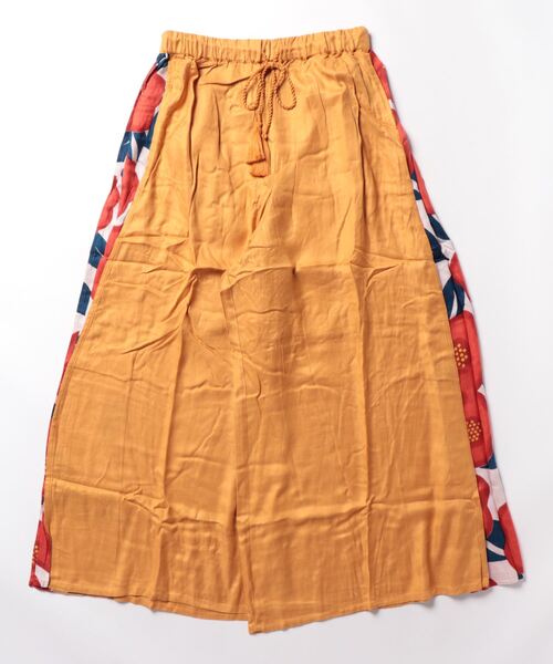 チャイハネ（チャイハネ）の「【チャイハネ】和椿ワイドパンツ（その他パンツ・レディース・レッド/マスタード/ブラック・FREE）」の5枚目の写真