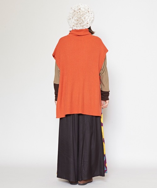 チャイハネ（チャイハネ）の「【チャイハネ】和椿ワイドパンツ（その他パンツ・レディース・レッド/マスタード/ブラック・FREE）」の15枚目の写真