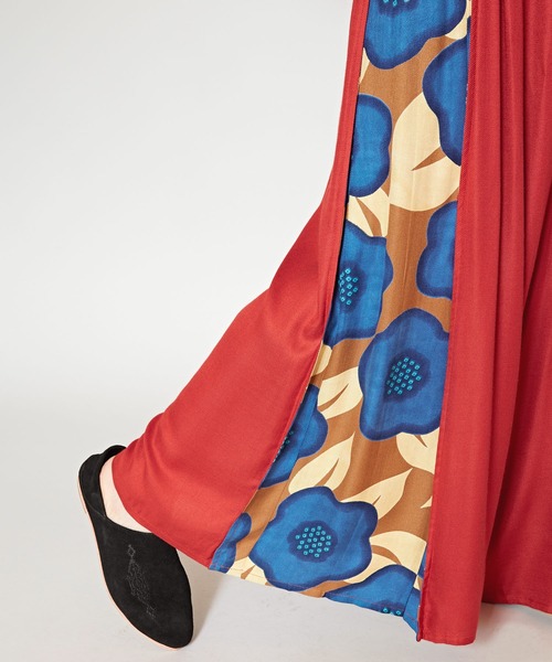 チャイハネ（チャイハネ）の「【チャイハネ】和椿ワイドパンツ（その他パンツ・レディース・レッド/マスタード/ブラック・FREE）」の20枚目の写真