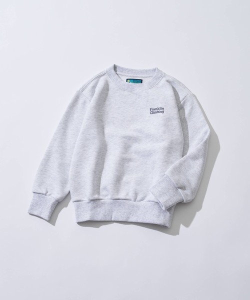 Franklin Climbing(フランクリンクライミング)の「【KIDS】【Franklin Climbing】クライムエッセンシャルスウェットプルオーバー(スウェット・キッズ・チャコールグレー/グレー/ブルー・LARGE/X-LARGE/XX-LARGE)」の12枚目の写真