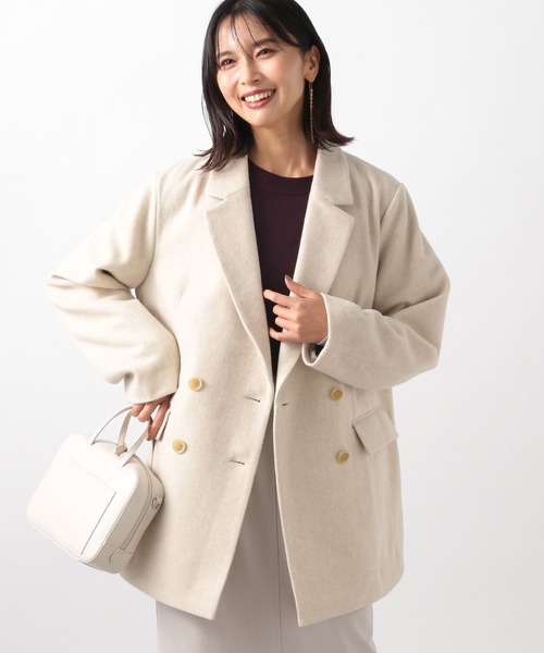 BARNYARDSTORM（バンヤードストーム）の「BARNYARDSTORM / ジャケットコート（その他アウター・レディース・ブラック/オートミール・0/1/2）」の6枚目の写真