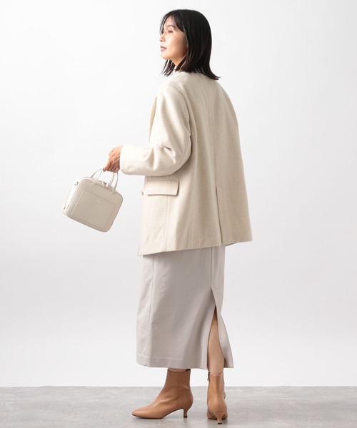 BARNYARDSTORM（バンヤードストーム）の「BARNYARDSTORM / ジャケットコート（その他アウター・レディース・ブラック/オートミール・0/1/2）」の10枚目の写真