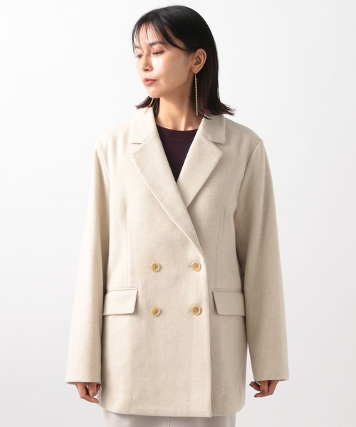 BARNYARDSTORM（バンヤードストーム）の「BARNYARDSTORM / ジャケットコート（その他アウター・レディース・ブラック/オートミール・0/1/2）」の15枚目の写真