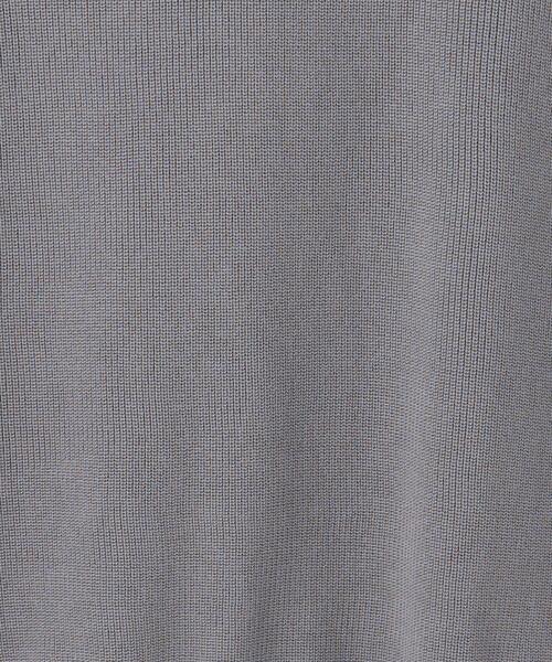 green label relaxing（グリーンレーベルリラクシング）の「クリアコットン ミックスアゼ クルーネック ベスト（ベスト・メンズ・グレー/ライトグレー・M/L/S/XL）」の13枚目の写真