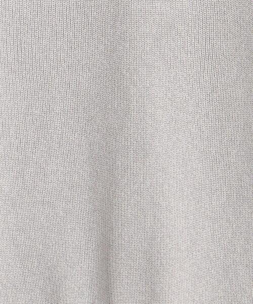 green label relaxing（グリーンレーベルリラクシング）の「クリアコットン ミックスアゼ クルーネック ベスト（ベスト・メンズ・グレー/ライトグレー・M/L/S/XL）」の18枚目の写真