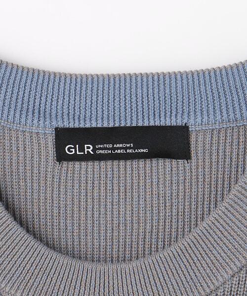 green label relaxing（グリーンレーベルリラクシング）の「クリアコットン ミックスアゼ クルーネック ベスト（ベスト・メンズ・グレー/ライトグレー・M/L/S/XL）」の19枚目の写真