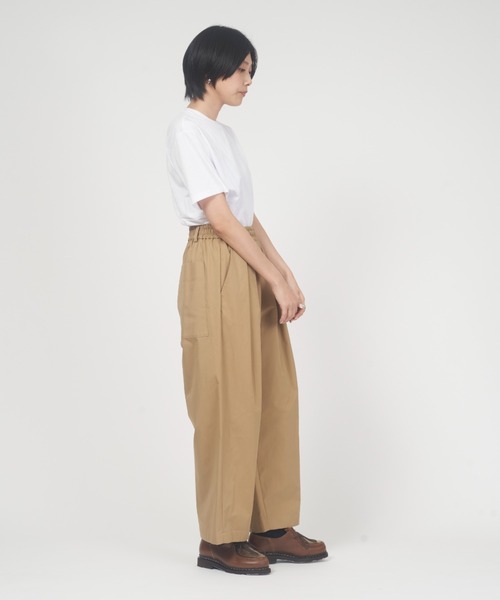 nicholson&nicholson(ニコルソンアンドニコルソン)の「HAKAMA-GABA(その他パンツ・レディース・キャメル/ブラック/カーキ・38/36)」の5枚目の写真