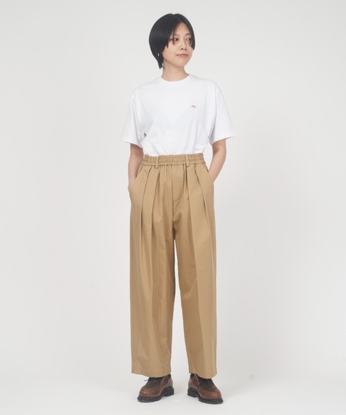 nicholson&nicholson(ニコルソンアンドニコルソン)の「HAKAMA-GABA(その他パンツ・レディース・キャメル/ブラック/カーキ・38/36)」の4枚目の写真