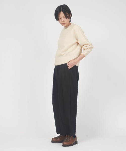 nicholson&nicholson(ニコルソンアンドニコルソン)の「HAKAMA-GABA(その他パンツ・レディース・キャメル/ブラック/カーキ・38/36)」の9枚目の写真