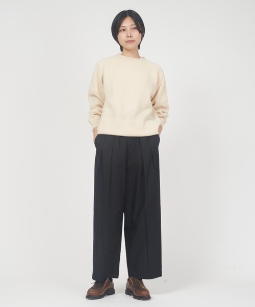 nicholson&nicholson(ニコルソンアンドニコルソン)の「HAKAMA-GABA(その他パンツ・レディース・キャメル/ブラック/カーキ・38/36)」の8枚目の写真