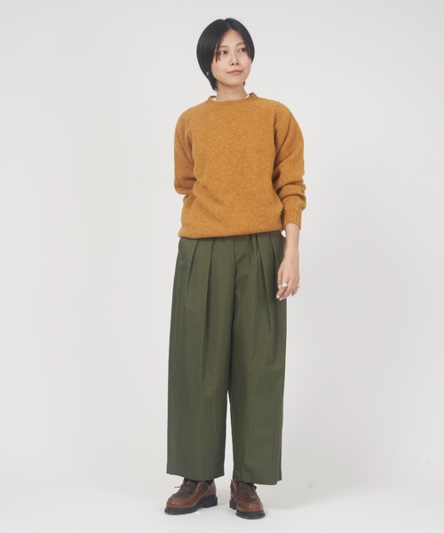 nicholson&nicholson(ニコルソンアンドニコルソン)の「HAKAMA-GABA(その他パンツ・レディース・キャメル/ブラック/カーキ・38/36)」の10枚目の写真