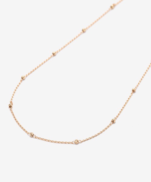 セール】K10 イエローゴールド デザインネックレス ESTELLE