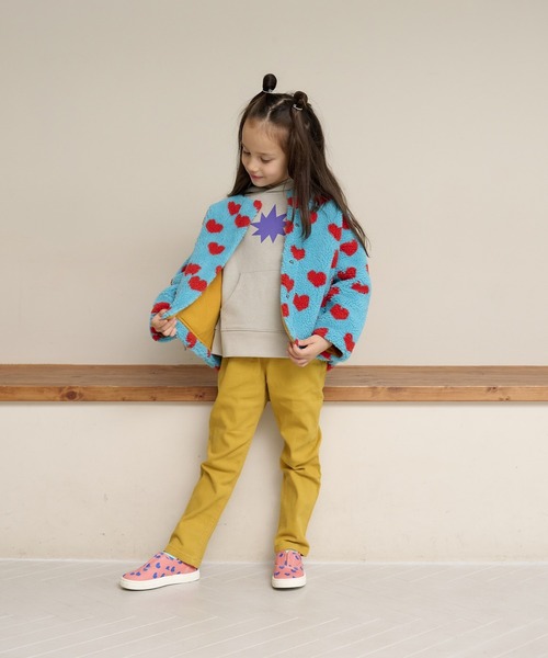 HOGAN RANCH WEAR(ホーガンランチウエア)の「ジャガードボアジャケット(80~130cm)(その他アウター・キッズ・エメラルド/オフホワイト/チャコール/アイボリー/グリーン/レッド・120/80/110/130/100/90)」の13枚目の写真