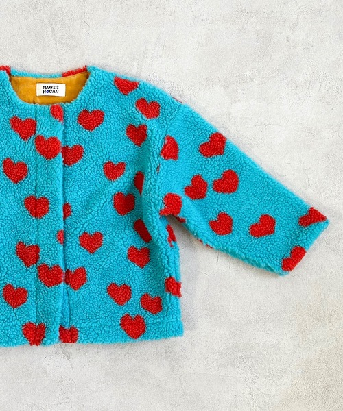 HOGAN RANCH WEAR(ホーガンランチウエア)の「ジャガードボアジャケット(80~130cm)(その他アウター・キッズ・エメラルド/オフホワイト/チャコール/アイボリー/グリーン/レッド・120/80/110/130/100/90)」の20枚目の写真