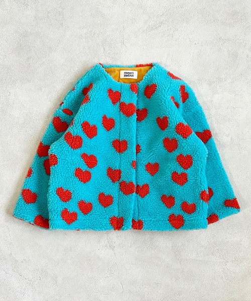 HOGAN RANCH WEAR(ホーガンランチウエア)の「ジャガードボアジャケット(80~130cm)(その他アウター・キッズ・エメラルド/オフホワイト/チャコール/アイボリー/グリーン/レッド・120/80/110/130/100/90)」の18枚目の写真