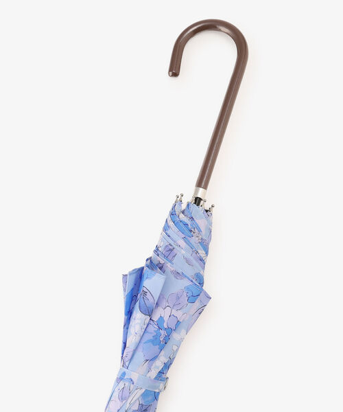 Afternoon Tea（アフタヌーンティー）の「水彩フラワー長傘 雨傘（長傘・レディース・ブルー/イエロー・ONE SIZE）」の4枚目の写真