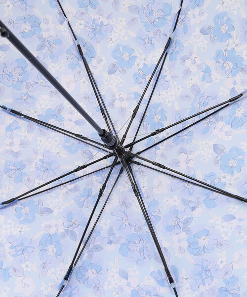 Afternoon Tea（アフタヌーンティー）の「水彩フラワー長傘 雨傘（長傘・レディース・ブルー/イエロー・ONE SIZE）」の6枚目の写真