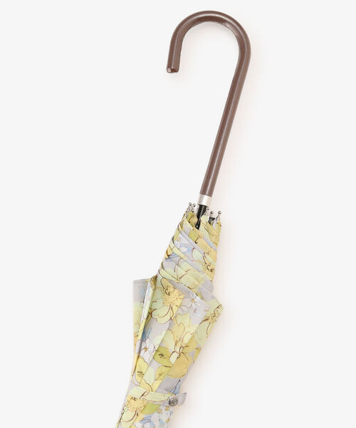 Afternoon Tea（アフタヌーンティー）の「水彩フラワー長傘 雨傘（長傘・レディース・ブルー/イエロー・ONE SIZE）」の8枚目の写真