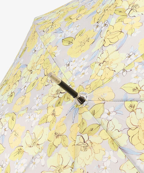 Afternoon Tea（アフタヌーンティー）の「水彩フラワー長傘 雨傘（長傘・レディース・ブルー/イエロー・ONE SIZE）」の9枚目の写真