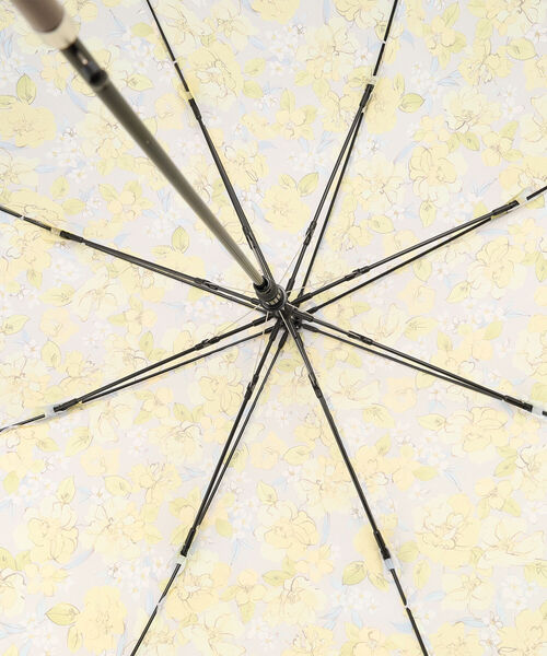 Afternoon Tea（アフタヌーンティー）の「水彩フラワー長傘 雨傘（長傘・レディース・ブルー/イエロー・ONE SIZE）」の10枚目の写真