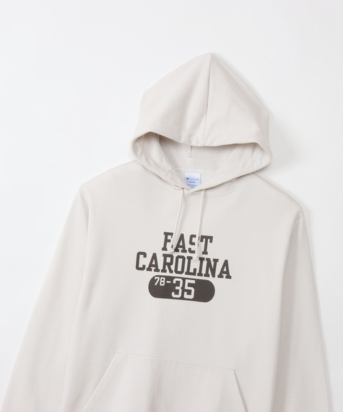 Champion（チャンピオン）の「【Champion/チャンピオン】メンズ ベーシック フーデッドスウェットシャツ（パーカー・メンズ・オフホワイト/オートミール/ブラック系その他/マルーン/ベージュ・X-LARGE/MEDIUM/LARGE/SMALL）」の7枚目の写真