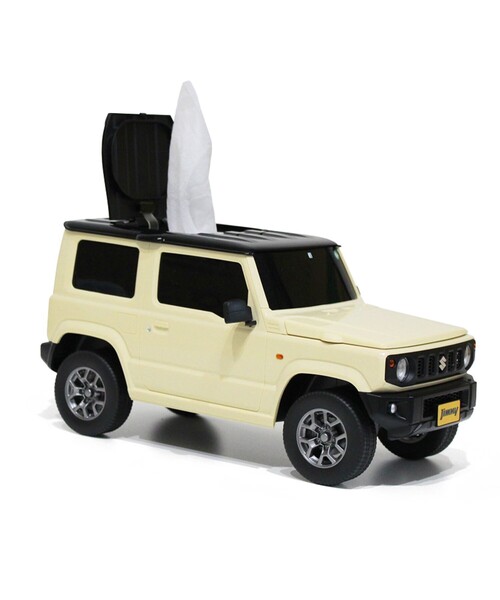 FREAK'S STORE（フリークスストア）の「FAITH INC/フェイス SUZUKI JIMNY/スズキ ジムニー型（軽自動車） ウェットティッシュケース（収納グッズ・メンズ・ベージュ/オリーブ/イエロー・ONE SIZE）」の14枚目の写真