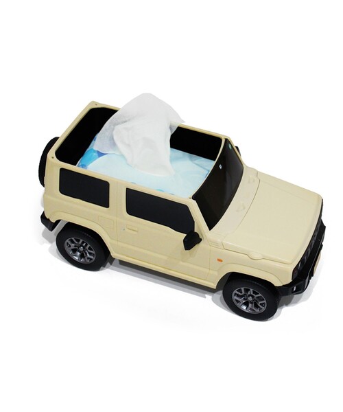 FREAK'S STORE（フリークスストア）の「FAITH INC/フェイス SUZUKI JIMNY/スズキ ジムニー型（軽自動車） ウェットティッシュケース（収納グッズ・メンズ・ベージュ/オリーブ/イエロー・ONE SIZE）」の15枚目の写真