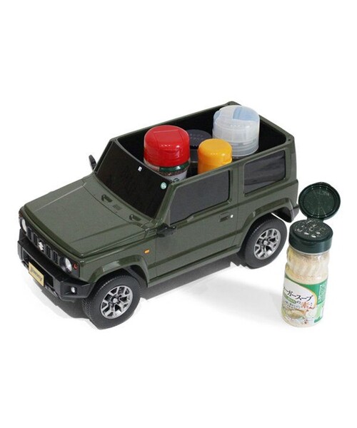 FREAK'S STORE（フリークスストア）の「FAITH INC/フェイス SUZUKI JIMNY/スズキ ジムニー型（軽自動車） ウェットティッシュケース（収納グッズ・メンズ・ベージュ/オリーブ/イエロー・ONE SIZE）」の21枚目の写真