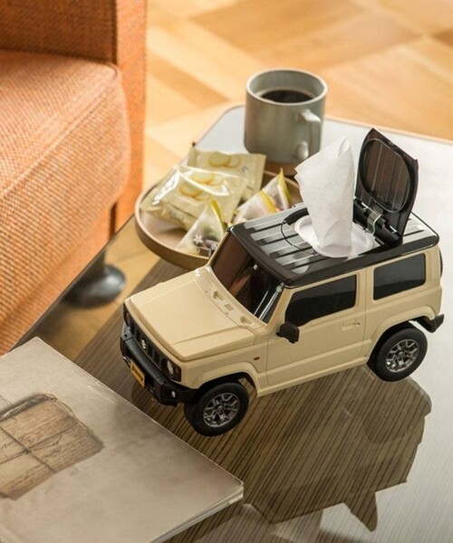 FREAK'S STORE（フリークスストア）の「FAITH INC/フェイス SUZUKI JIMNY/スズキ ジムニー型（軽自動車） ウェットティッシュケース（収納グッズ・メンズ・ベージュ/オリーブ/イエロー・ONE SIZE）」の22枚目の写真