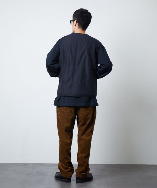 GUNG HO(ガンホー)の「GUNG HO/ガンホー 別注 リバーシブル ボアベスト/ワークベスト/ミリタリーベスト(ベスト・メンズ・オリーブ/ブラック・LARGE/MEDIUM)」の20枚目の写真