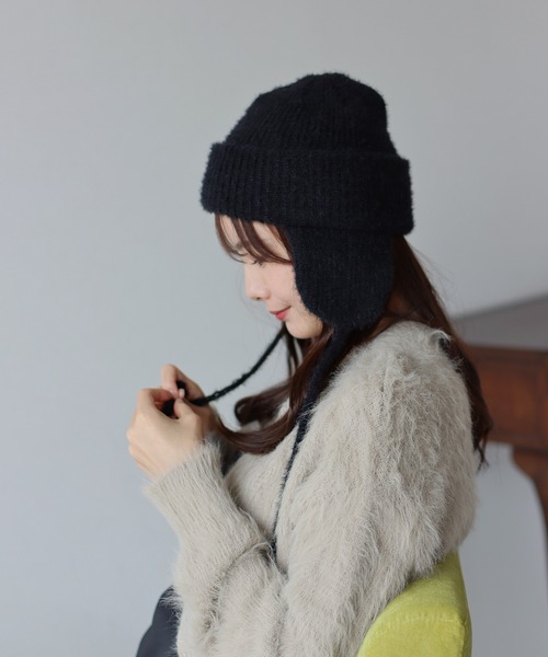 耳当て付き2WAYニットキャップ（ニットキャップ/ビーニー）｜BLUEEAST