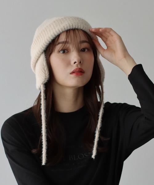 耳当て付き2WAYニットキャップ（ニットキャップ/ビーニー）｜BLUEEAST