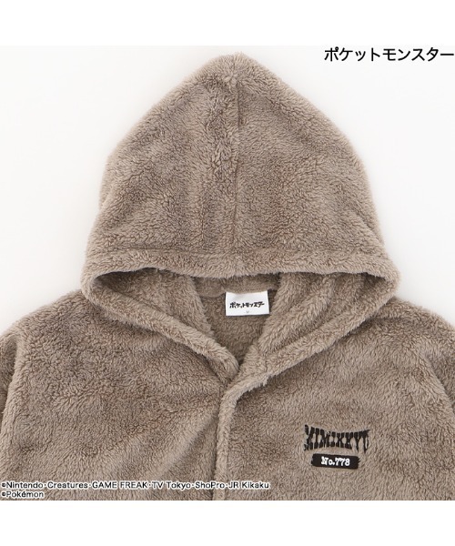 ポケットモンスター（ポケットモンスター）の「【完売】《ポケットモンスター》 ポケモン ルームウェア ガウン 着る毛布 ロング フード（ガウン/バスローブ・メンズ・ベージュ/エメラルド・M/L）」の10枚目の写真
