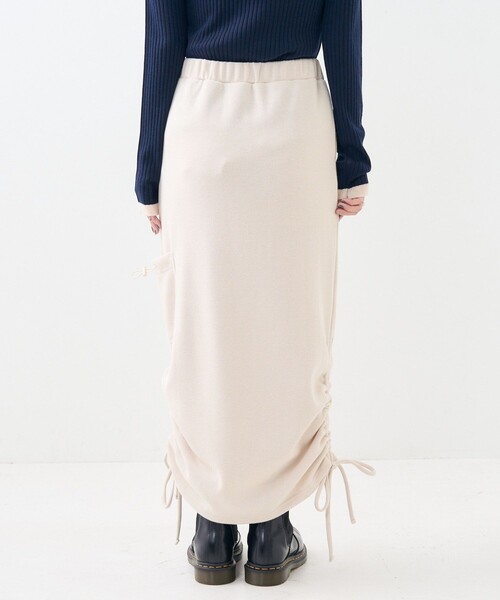 FREAK'S STORE（フリークスストア）の「カット シャーリング スカート（スカート・レディース・ブラック/グレー/オフホワイト・ﾌﾘ-）」の8枚目の写真