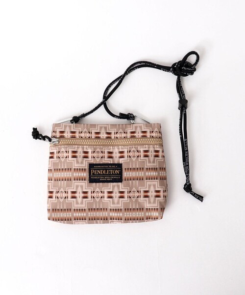 PENDLETON(ペンドルトン)の「【PENDLETON/ ペンドルトン】LOGOTAPE MINITOTE 233029(トートバッグ・メンズ・ブラック/ベージュ・FREE)」の12枚目の写真