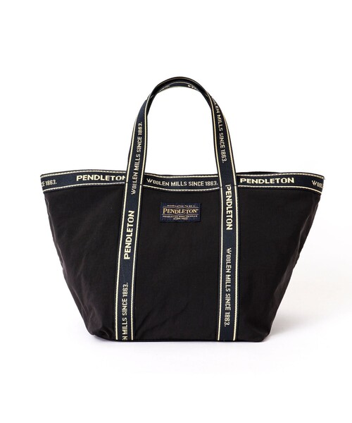 PENDLETON(ペンドルトン)の「【PENDLETON/ ペンドルトン】LOGOTAPE MINITOTE 233029(トートバッグ・メンズ・ブラック/ベージュ・FREE)」の15枚目の写真