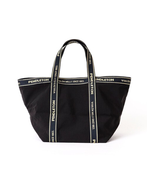 PENDLETON(ペンドルトン)の「【PENDLETON/ ペンドルトン】LOGOTAPE MINITOTE 233029(トートバッグ・メンズ・ブラック/ベージュ・FREE)」の19枚目の写真